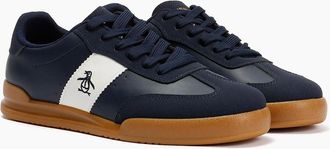 Original Penguin Mens Penguin Giovanni Mens Navy Trainers - Blue - Size: 10