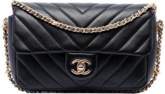 Chanel Borsa a tracolla Chanel Pre-owned in agnello trapuntato - - Pre-owned - Donna - Nero - ONE SIZE