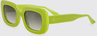 Emmanuelle Khanh Pamela Square-Frame Acetate Sunglasses
