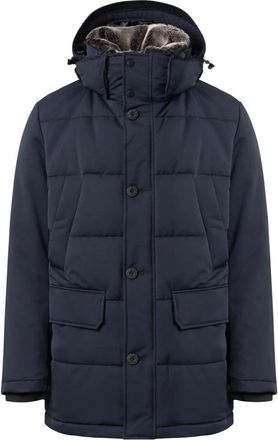 Strellson Winterjas Piazza - Heren - Winterjassen - Blauw - XL - Jassen
