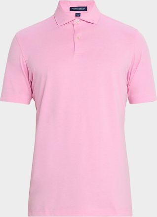 Peter Millar Mens Albatross Cotton Piqué Polo