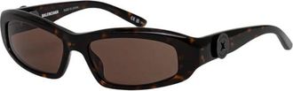 Balenciaga Zonnebril - Heren - Accessoires - Bruin - Maat: 58 MM