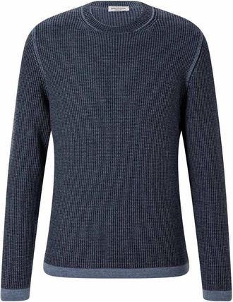 Phil Petter Pullover Doubleface - - Knitwear - Uomo - Blu - L
