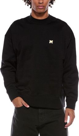 Palm Angels Monogram Pin Crewneck Sweatshirt