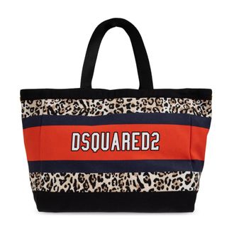 Dsquared2 Tote Bags, female, Multicolor, Size: ONE SIZE Shopper Shoulder Bag
