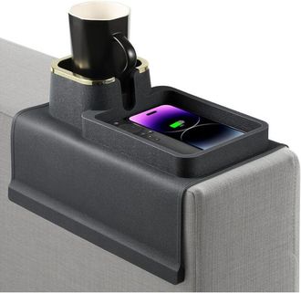 OEM Bandeja Para Sof&aacute;, Portavasos De Silicona Multifunci&oacute;n Para Brazo De Sof&aacute;, Bandeja Flexible De Silicona Para Bebidas, Aperitivos, Tel&eacute;fonos M&oacute;viles, E