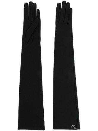 Valentino Garavani Guanti VLogo Signature - Nero