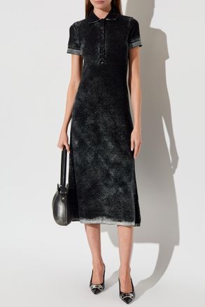 Diesel Dress M-LOURENS, Womens, Black