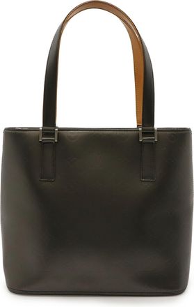 Louis Vuitton Black Noir Monogram Mat Leather Shoulder Bag Tote Bag (Pre-Owned)