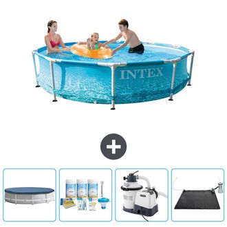 Intex Piscina Con Estructura Redonda - 305x76 Cm - 7-piezas Scb62