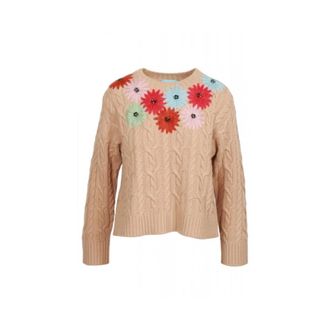 Max Mara Truien & Vesten, Dames, Bruin, L, Wol, Sasia Knit