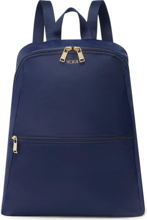 Tumi Voyageur Just in Case Packable Nylon Travel Backpack in Indigo/Light Gold at Nordstrom