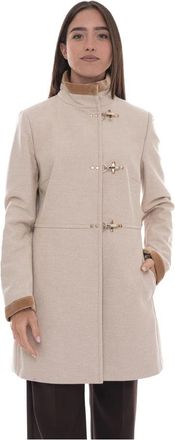 Fay Virginia Coat - Dames - Mantel - Beige - L - Wol - Jassen