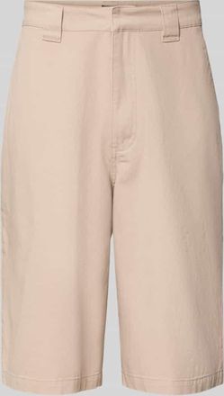 Santa Cruz Loose Fit Shorts mit Ges&auml;&szlig;taschen Modell DILLON in Beige, Gr&ouml;&szlig;e 36