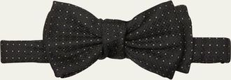 Charvet Mens Silk Bow Tie