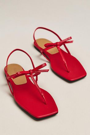 Flattered Sina Strappy Bow Sandals