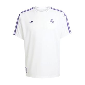 adidas Tops, Heren, Wit, L, Polyester, Real Madrid Terrace Icons Jersey