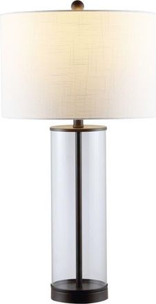 Jonathan Y Designs Collins 29.25 Glass LED Table Lamp in Oil Rubbed Bronze/clear at Nordstrom