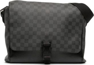 Louis Vuitton Pre-owned Cross Body Bags, female, Black, Size: ONE SIZE Pre-owned Messenger Bag