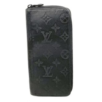 Louis Vuitton Noir Long Wallet (Bi-Fold) (Pre-Owned)