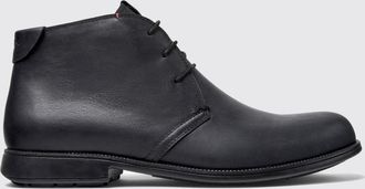 Camper Polacchino Mil 1913 in pelle liscia con logo impresso