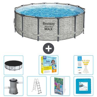 Bestway Piscina Bestway Steel Pro Max Redonda - 427x122 Cm - 8-piezas S566