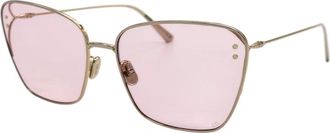 Dior MISSDIOR B2U Pink Butterfly Ladies Sunglasses CD40095U 10Y 63