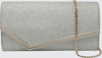 Jimmy Choo London Clutch Woman color Silver