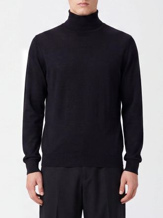 Giorgio Armani Pure Cashmere Turtleneck with Long Sleeves and Ribbed Trims