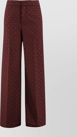 Etro printed wide-leg trousers