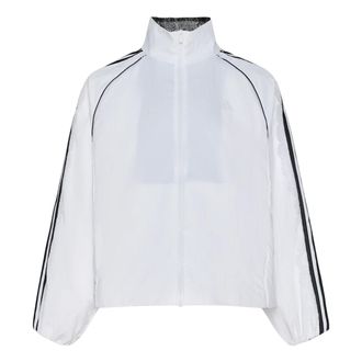 adidas (WMNS) adidas Dance Lace Mixed Woven Jacket Asia Sizing White LE7041