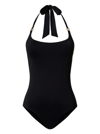 Twin-Set Oval T swimsuit - Black