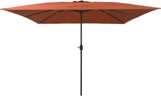 vidaXL Parasol De Jard&iacute;n Rojo, Negro 295 X 295 X 245 Cm Vidaxl