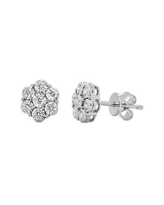 Sabrina Designs 14K 0.31 Ct. Tw. Diamond Cluster Stud Earrings