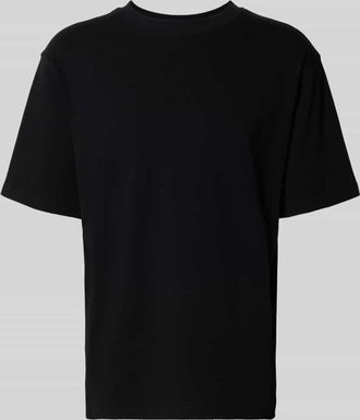Armedangels Armedangels Relaxed Fit T-Shirt aus Bio-Baumwoll-Mix Modell MAARKOS in Black, Gr&ouml;&szlig;e XXL