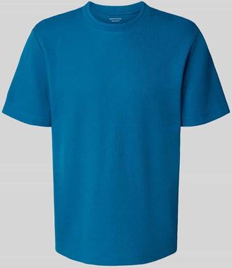 Tom Tailor Regular Fit T-Shirt aus Baumwoll-Mix in Petrol, Größe XXXL