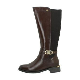 Carmela Bota Over-knee laarzen - Dames - Schoenen - Bruin - Maat: 39 EU Leer