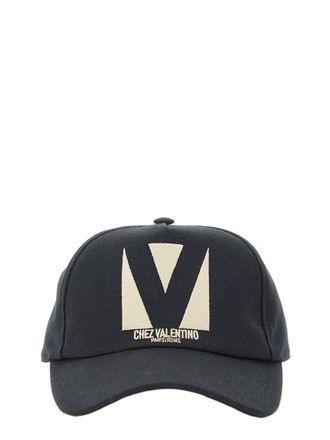 Valentino Garavani Chez Valentine Baseball Hat