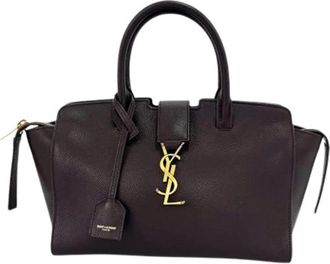 Saint Laurent Pre-owned Vintage Handbag - Dames - Vintage Handtas - Bruin - ONE Size - Vintage