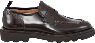 Fabi Cavaliere Laced Shoe - Heren - Loafers - Bruin - 42 1/2 EU - Leer - Schoenen
