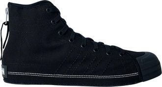 Yohji Yamamoto Nizza High-Top Sneakers - Heren - Sneakers - Zwart - 40 EU - Schoenen