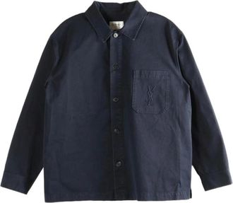 Saint Laurent Light Jassen - Dames - Zomerjassen - Blauw - M - Jassen