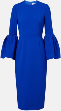 Roksanda Ilincic Margot crepe midi dress