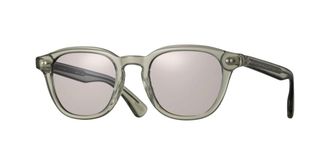 Eyevan 7285 Shelton-E Sun MSGN Mens Sunglasses Green Size 49