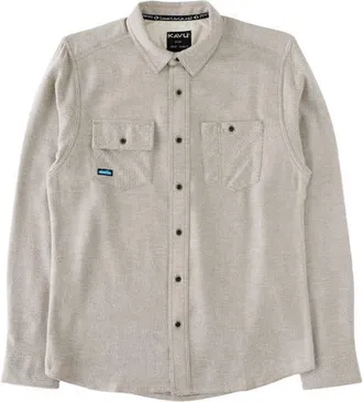 Kavu Langley Shirt - Mens in Paper Birch at Nordstrom, Size X-Large