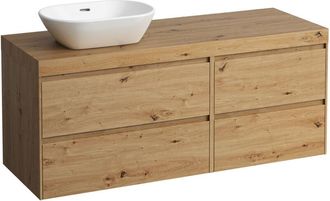 Laufen Lani Encimera De Lavabo Roble Silvestre Incl. Mueble Bajo, - Laufen