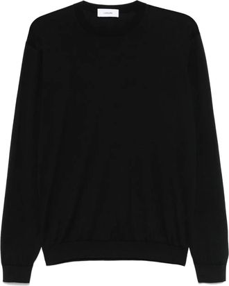 Lardini Maglione in maglia fine - Nero