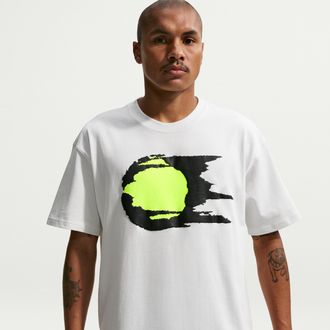 Nike Mens Nike Sportswear Club Rules T-Shirt in White | IR4940-121
