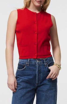 French Connection Cosysoft Knit Vest in 60-Mars Red at Nordstrom Rack, Size X-Small