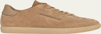 Ermenegildo Zegna Mens 232 Suede Low-Top Sneakers